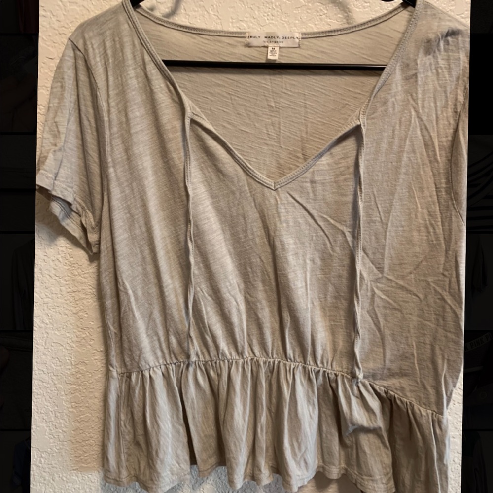 Urban Outfitters Truly madly deeply tee